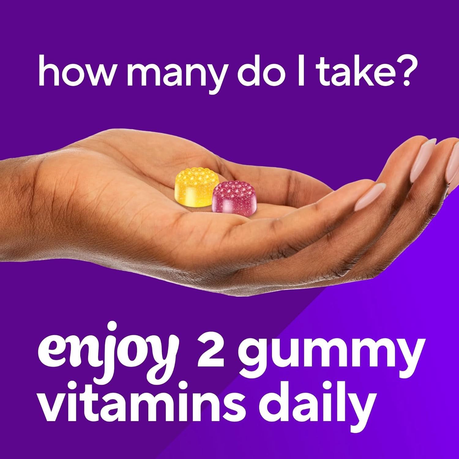Vitafusion Omega-3 Gummy Vitamins, Berry Lemonade Flavored, Heart Health Vitamins 120 Count