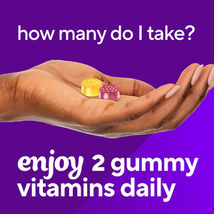 Vitafusion Omega-3 Gummy Vitamins, Berry Lemonade Flavored, Heart Health Vitamins 120 Count