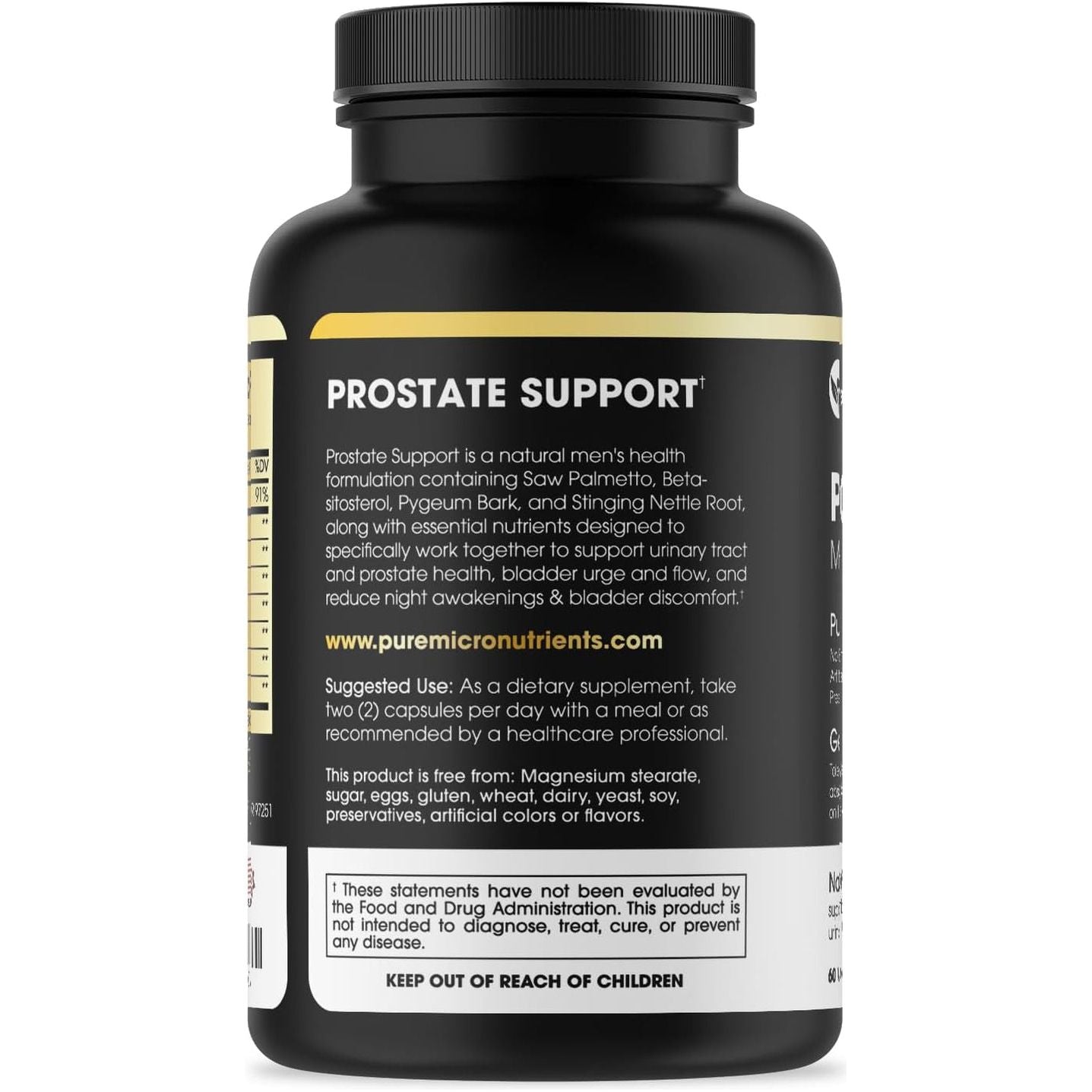 Pure Micronutrients Advanced Prostate Health Supplement for Bladder Control & Urinary Support for Men