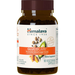 Himalaya Glucocare Herbal Supplement, Metabolism Support, Pancreatic Support, 90 Capsules