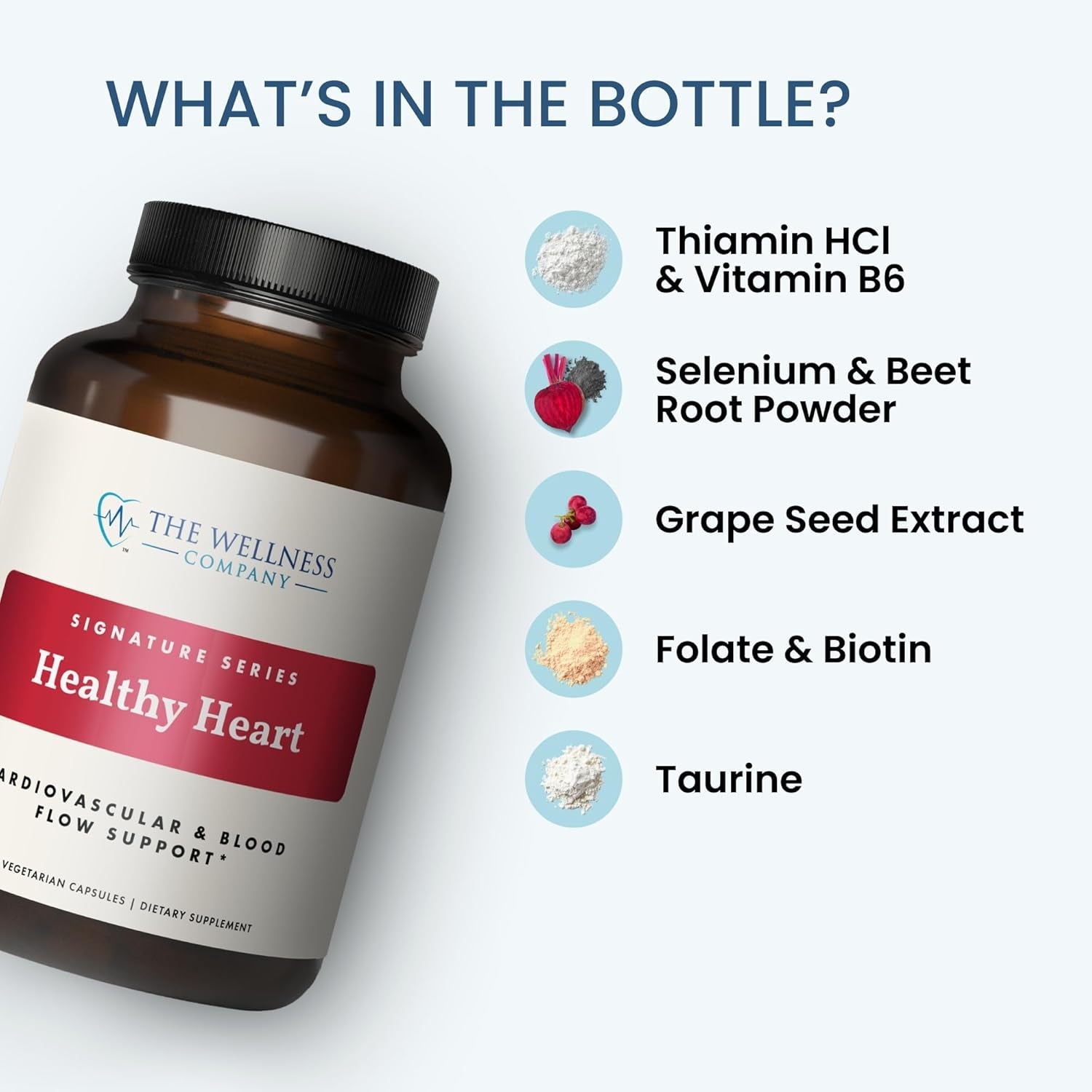 The Wellness Company Healthy Heart with Grape Seed Extract