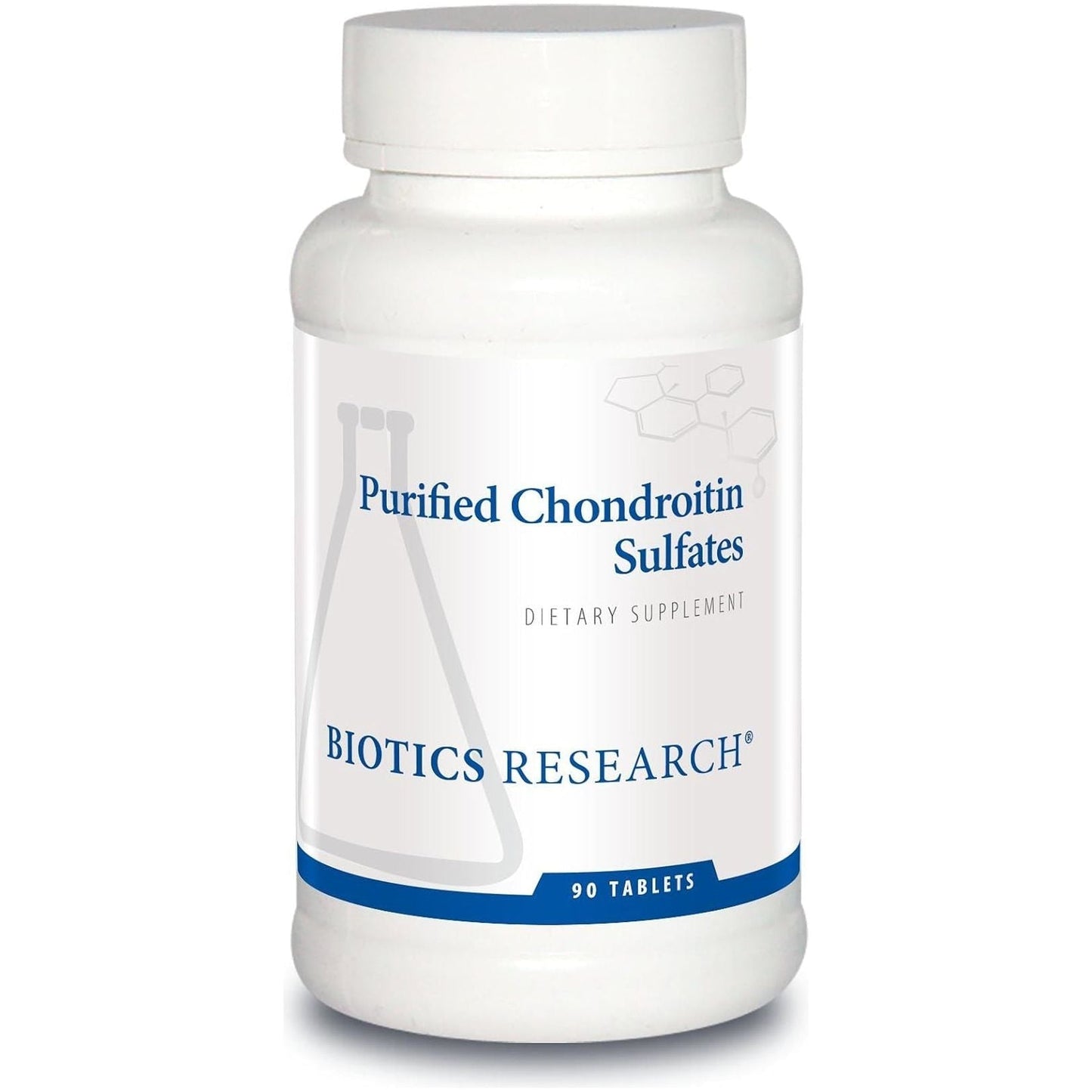 Biotics Research Purified Chondroitin Sulfates Supports Healthy Response Processes, 90 Tablets
