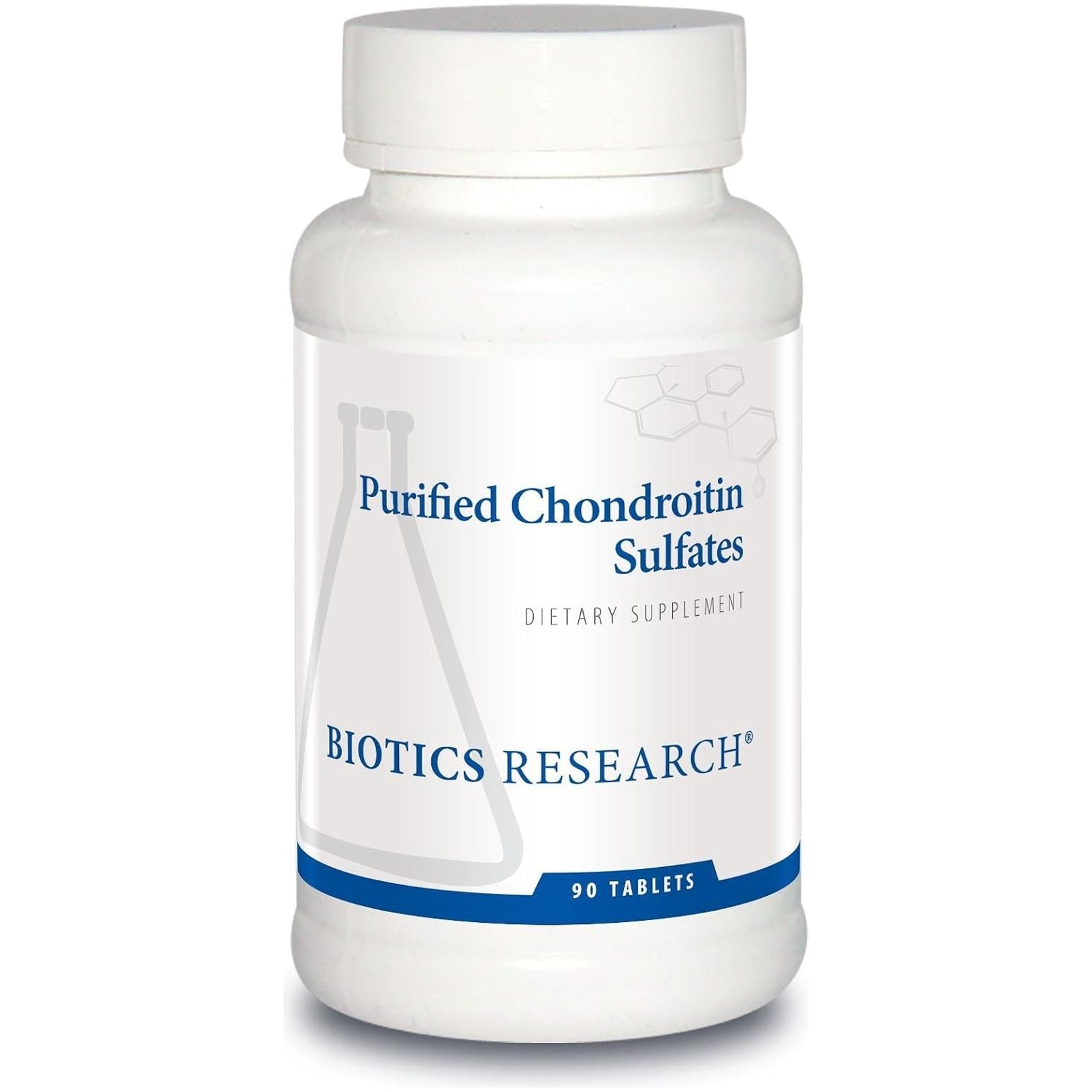 Biotics Research Purified Chondroitin Sulfates Supports Healthy Response Processes, 90 Tablets