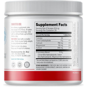 Dr. Boz - Keto BHB Powder - Increase Energy & Reduce Cravings 9.6Oz/20 Servings (Raspberry Lemonade)