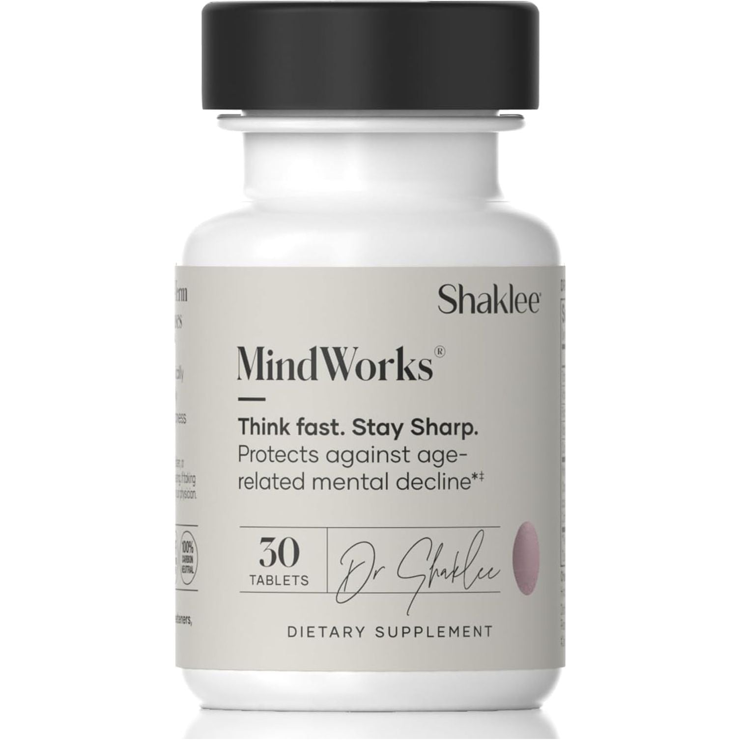 Shaklee Mindworks® - Brain Health Supplement for Brain Sharpness & Focus 30 Tablets