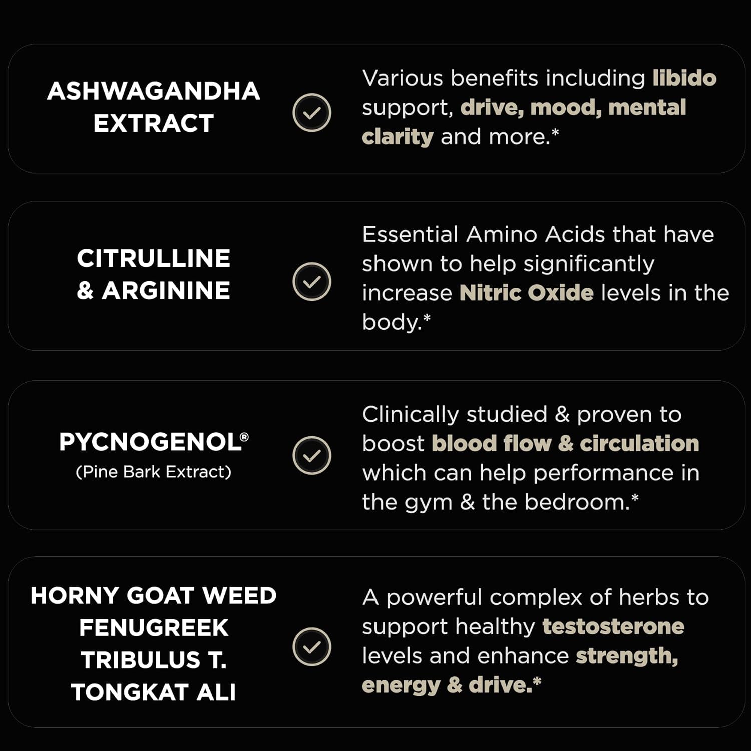 21,800Mg Testosterone Booster Supplement for Men 8X Strength W. Ashwagandha, Tongkat Ali, Pycnogenol, Tribulus