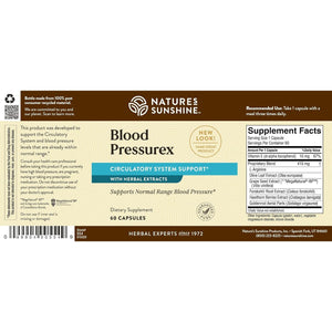 Nature'S Sunshine Blood Pressurex 60 Capsules
