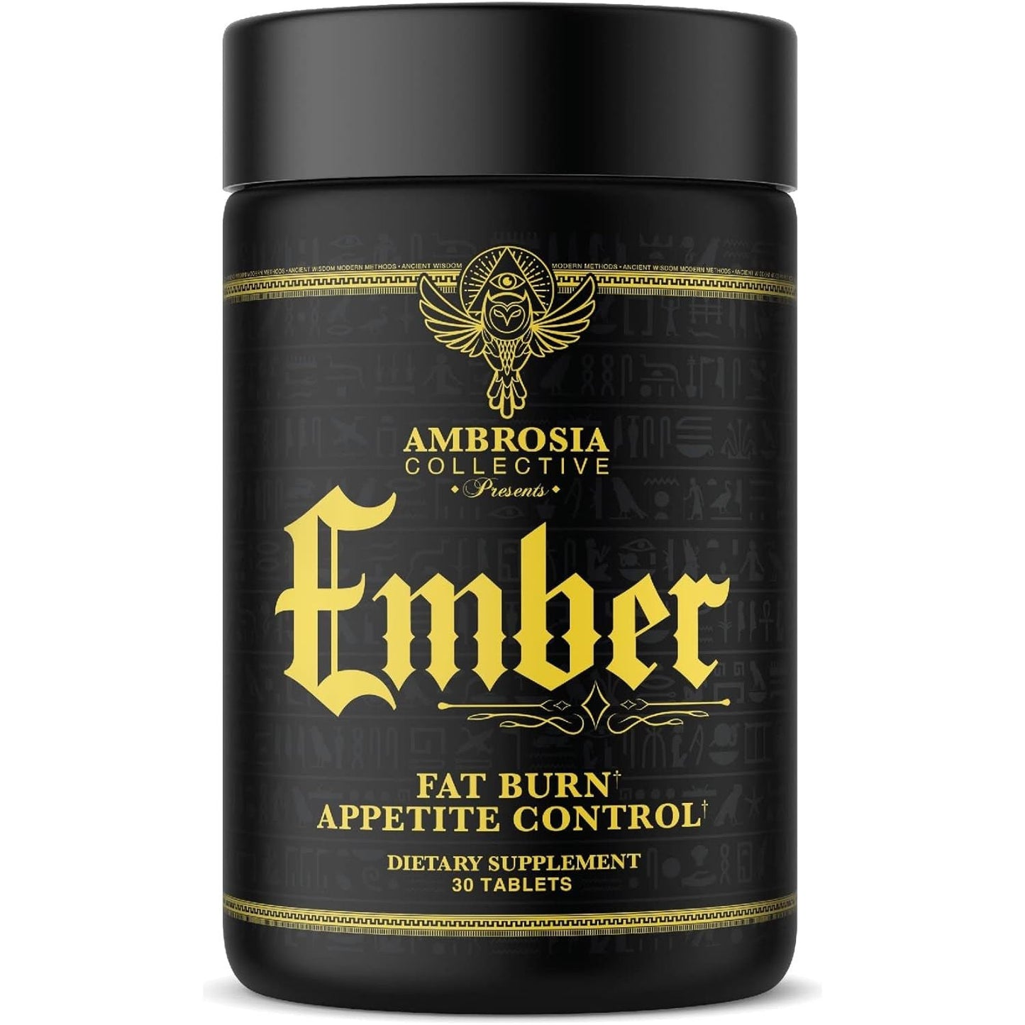 Ambrosia Ember™ Thermogenic Fat Burner & Appetite Support Supplement Pills