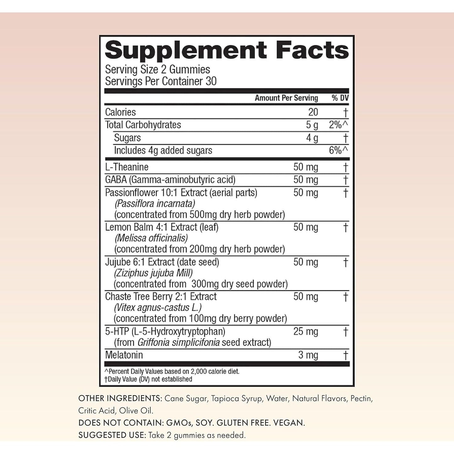 Winged Wellness Sleepyhead Natural Sleep Gummies for Women 30 Servings