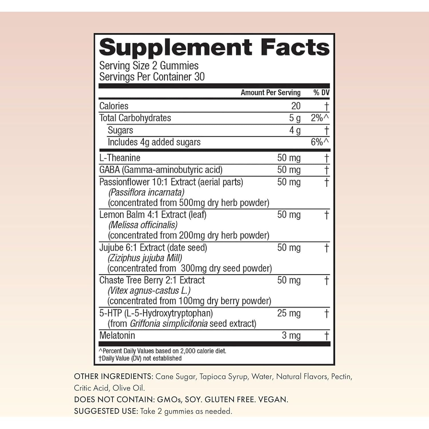 Winged Wellness Sleepyhead Natural Sleep Gummies for Women 30 Servings