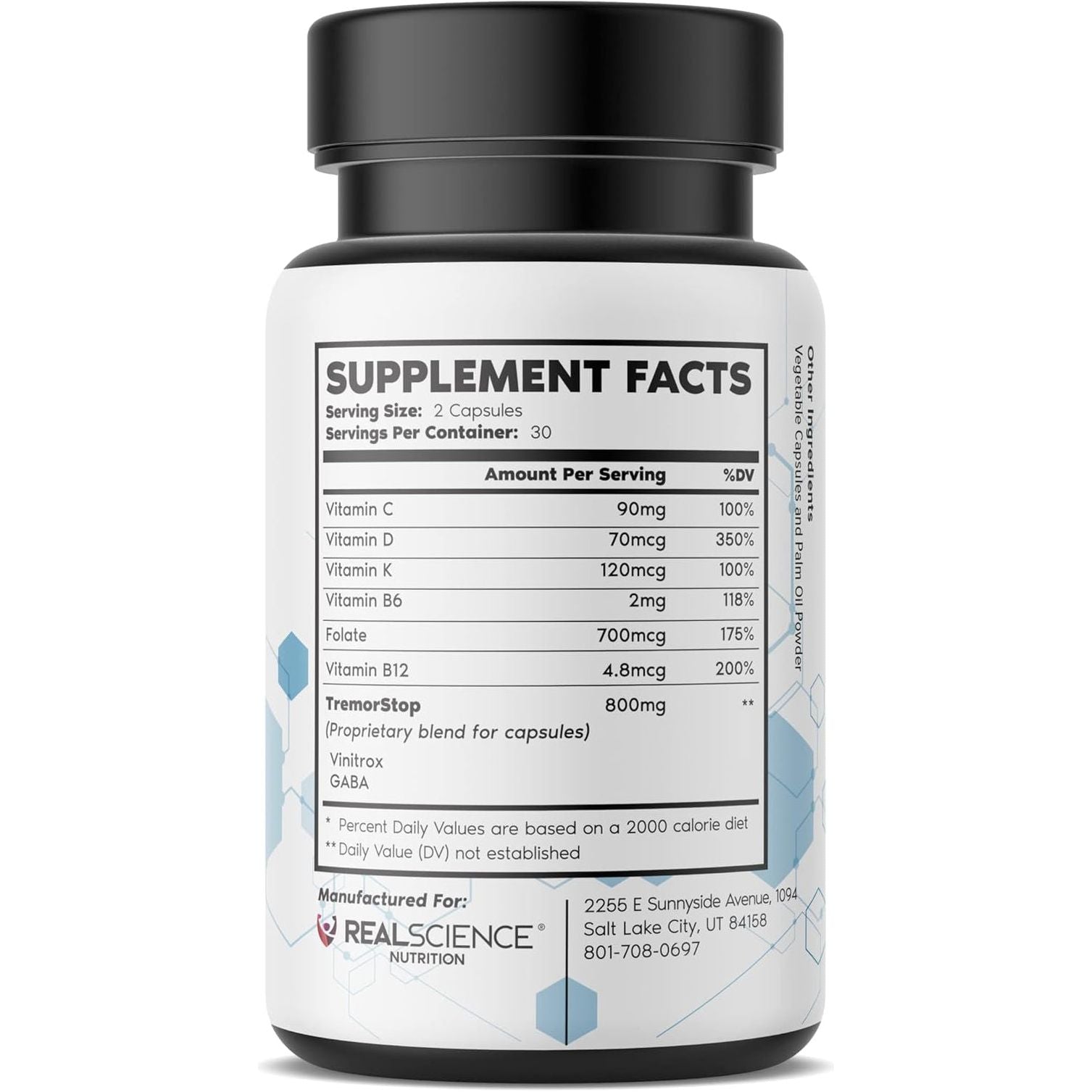 Tremor Miracle Capsules - Essential Tremor Herbal Capsule Supplement for Hands, Legs, Feet, Head Tremors