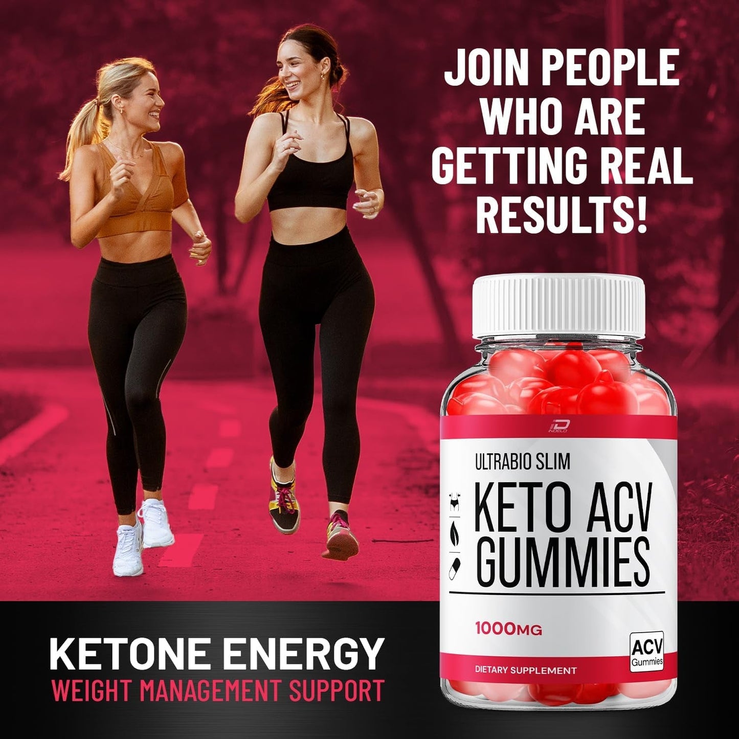 Ultra Bio Slim Keto plus ACV Gummies Dietary Supplement (60 Gummies)