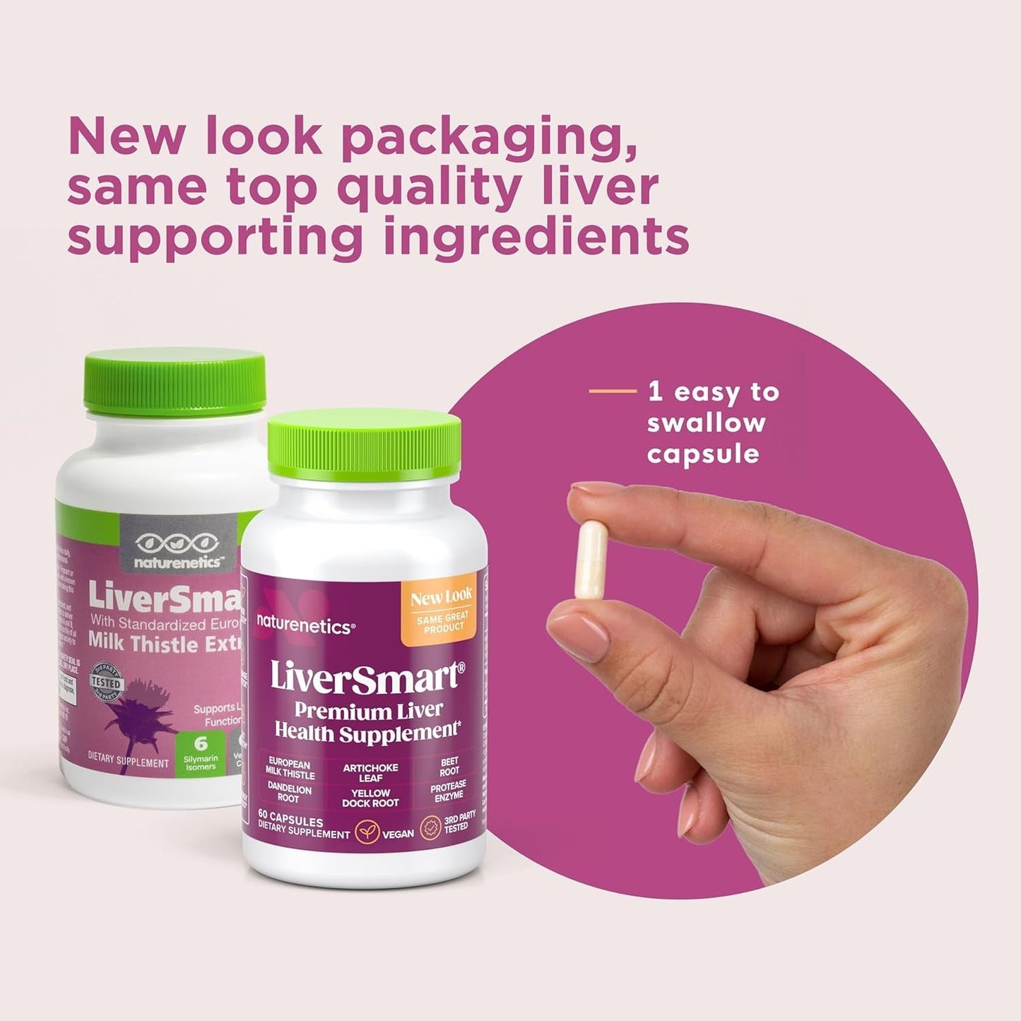 Liversmart - Liver Cleanse & Repair Formula - Supplement to Aid, Renew and Support Liver Health