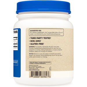 Nutricost Organic Wheatgrass Powder 1 LB - Non-Gmo Superfood