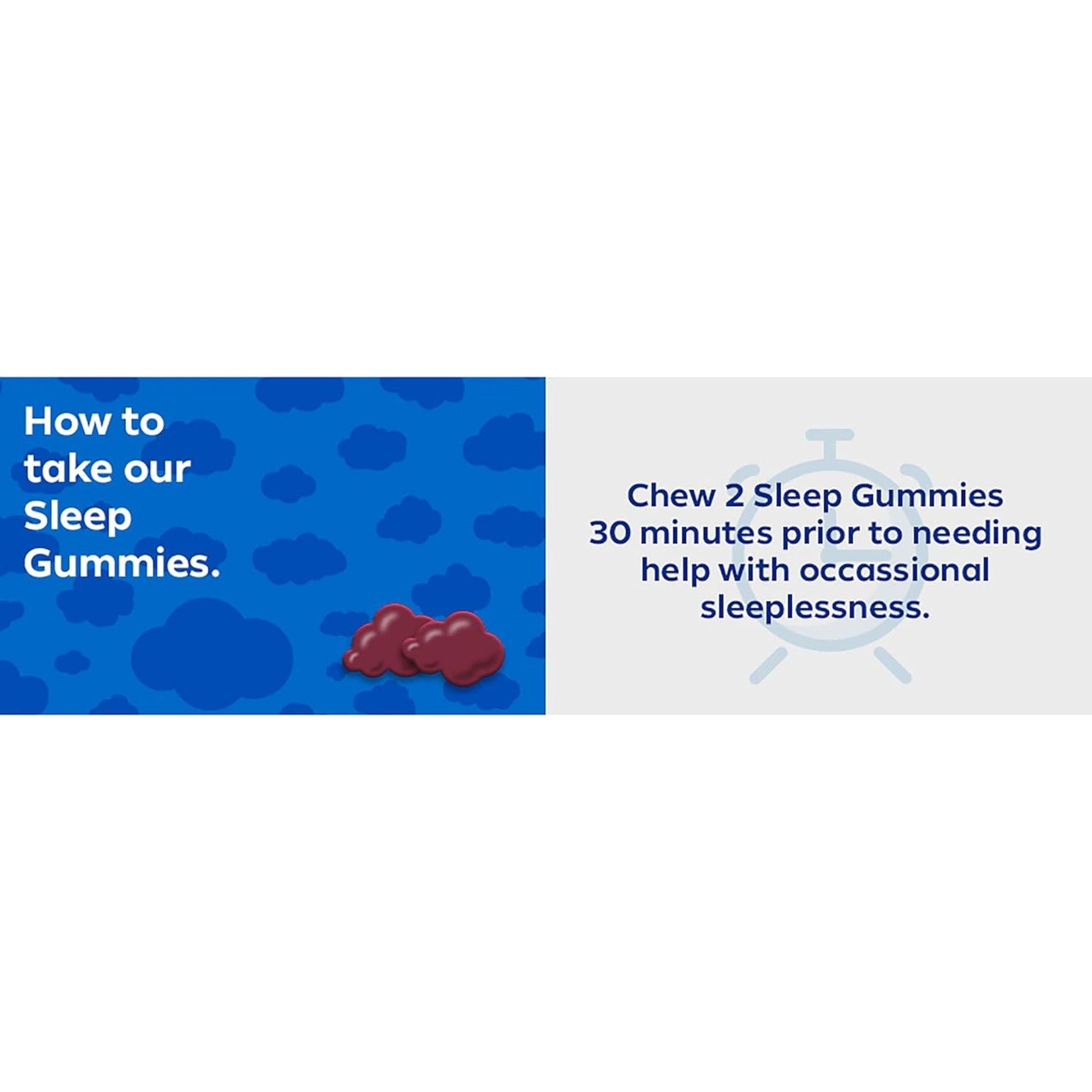 Dream Water Sleep Gummies Helps You to Fall Asleep 60 Gummies