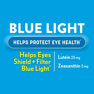 Ocuvite Blue Light Lutein 25Mg Lutein & Zeaxanthin Supplement, by Bausch + Lomb, 30 Softgels