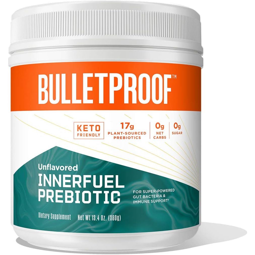 Bulletproof Unflavored Innerfuel Prebiotic Fiber Powder, 13.4 Ounces