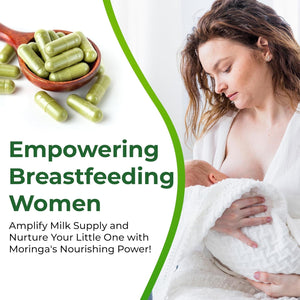 Organic Veda Moringa Leaf Powder Capsules, 1000Mg - Energy, Sleep & Immunity Support 360 Count