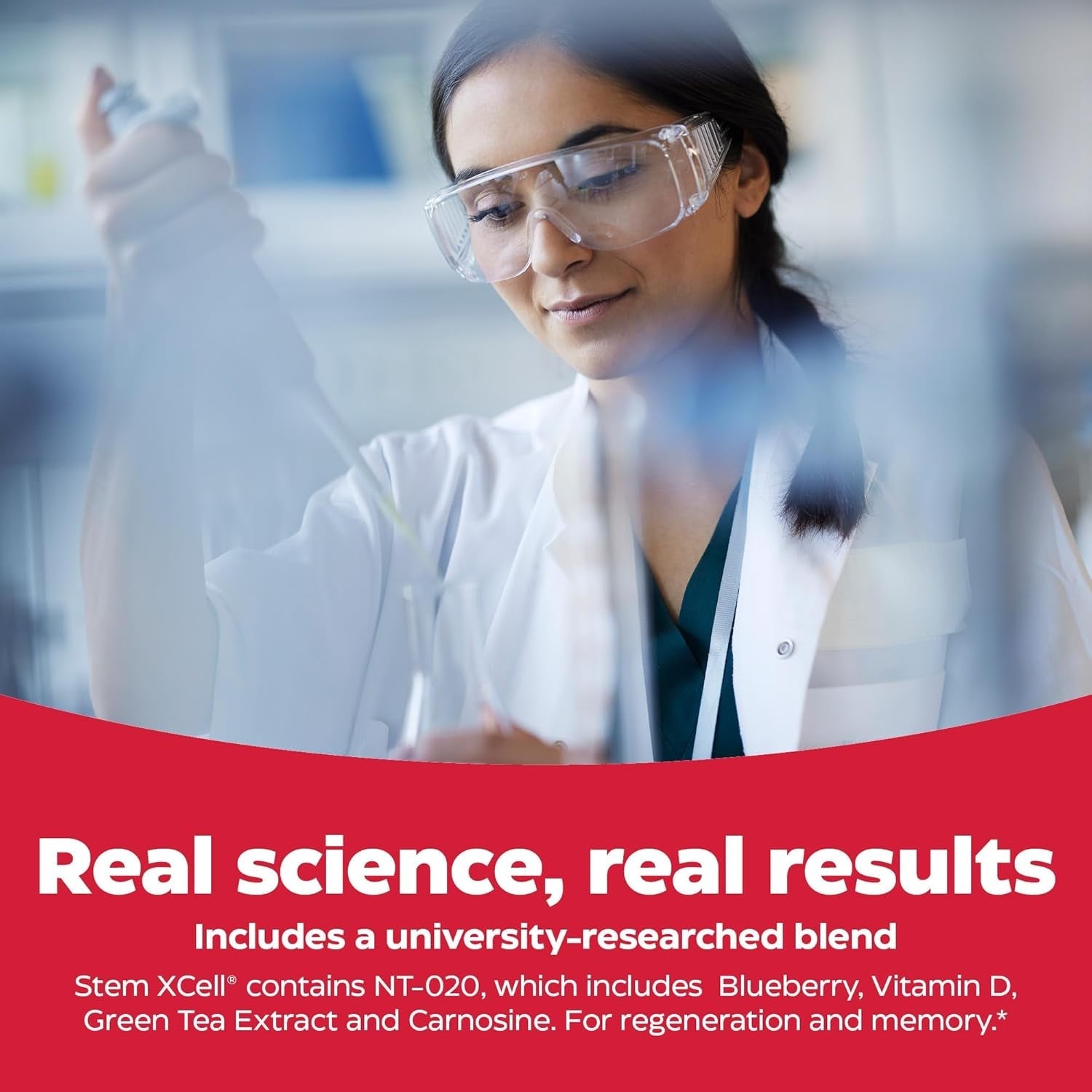 Enzymedica, Stem Xcell, Enzyme and Antioxidant Support for Brain and Cellular Health, 60 Capsules