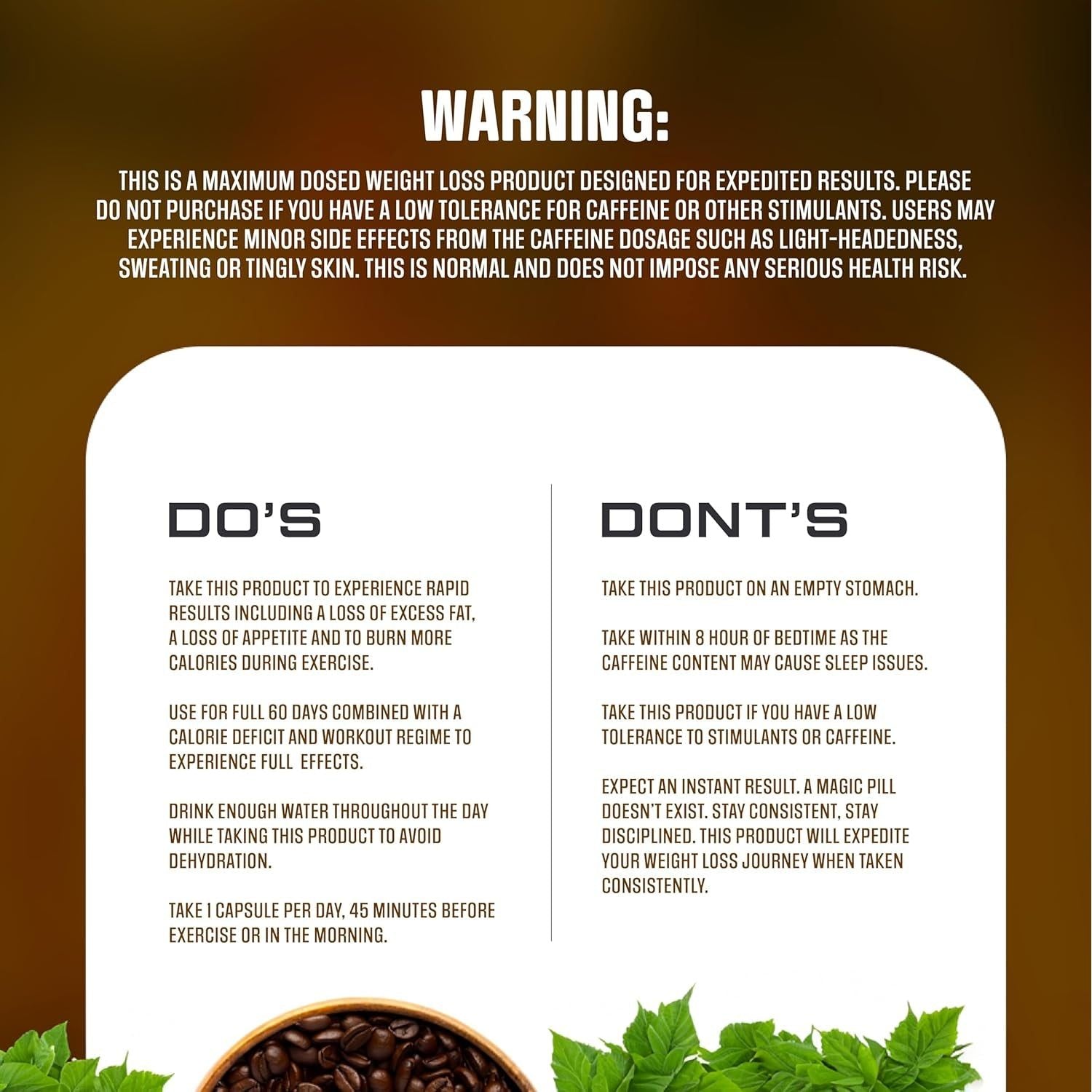 Biotruth Health Weight Loss Ultra | Appetite Suppressant Supplement, Fat Burner 60 Capsules