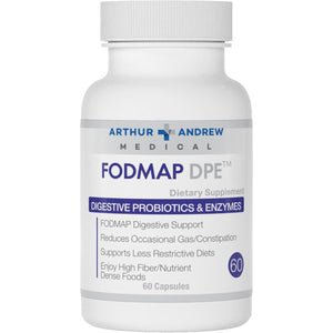 Arthur Andrew Medical - Digestive Probiotics and Enzymes, Relief for FODMAP Intolerance and Highly Fermentable Foods,60 Capsules