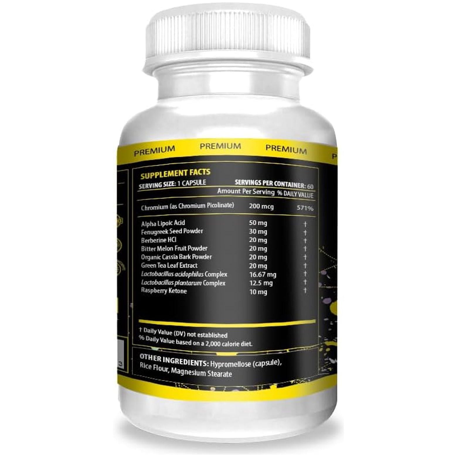 ACTIF GLP-1 Mega Support with 10 Advanced Weight Factors and Probiotics 60 Count