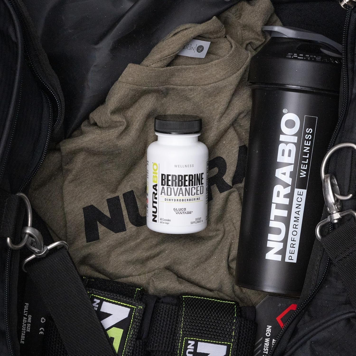 Nutrabio Berberine Advanced Supplement, 200 Mg - Provides Advanced Absorption Carbohydrate Tolerance Support 60 Caps