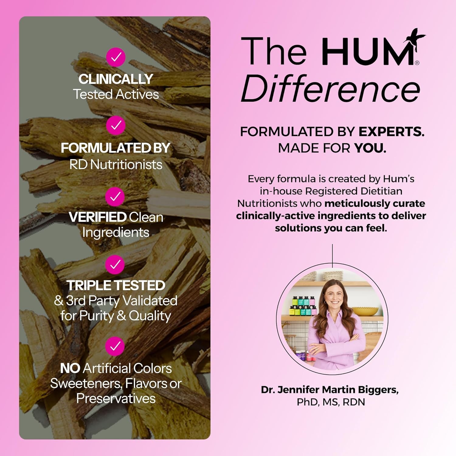 HUM Best of Berberine Supplement 1200Mg - Pure Potency for Metabolic Wellness (60 Capsules)