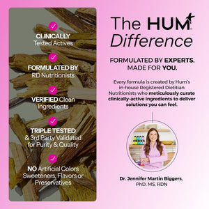 HUM Best of Berberine Supplement 1200Mg - Pure Potency for Metabolic Wellness (60 Capsules)