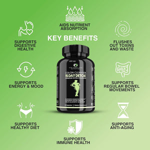 THE ENCLARE NUTRITION Colon Cleanser Detox. Premium 15 Day Fast-Acting Diet Pills