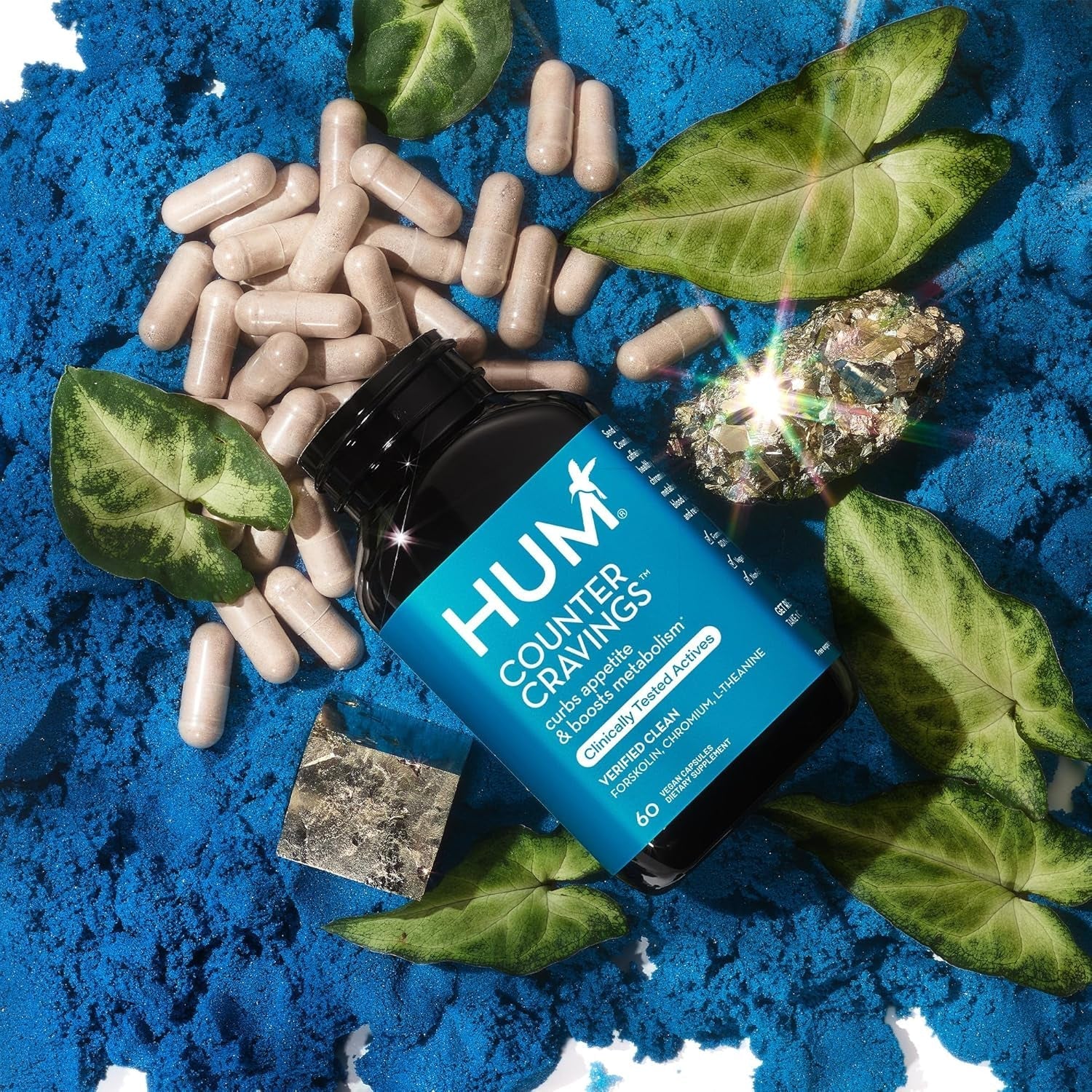 HUM Counter Cravings - Chromium Craving Suppressants to Support a Healthy Lifestyle (60-Count)