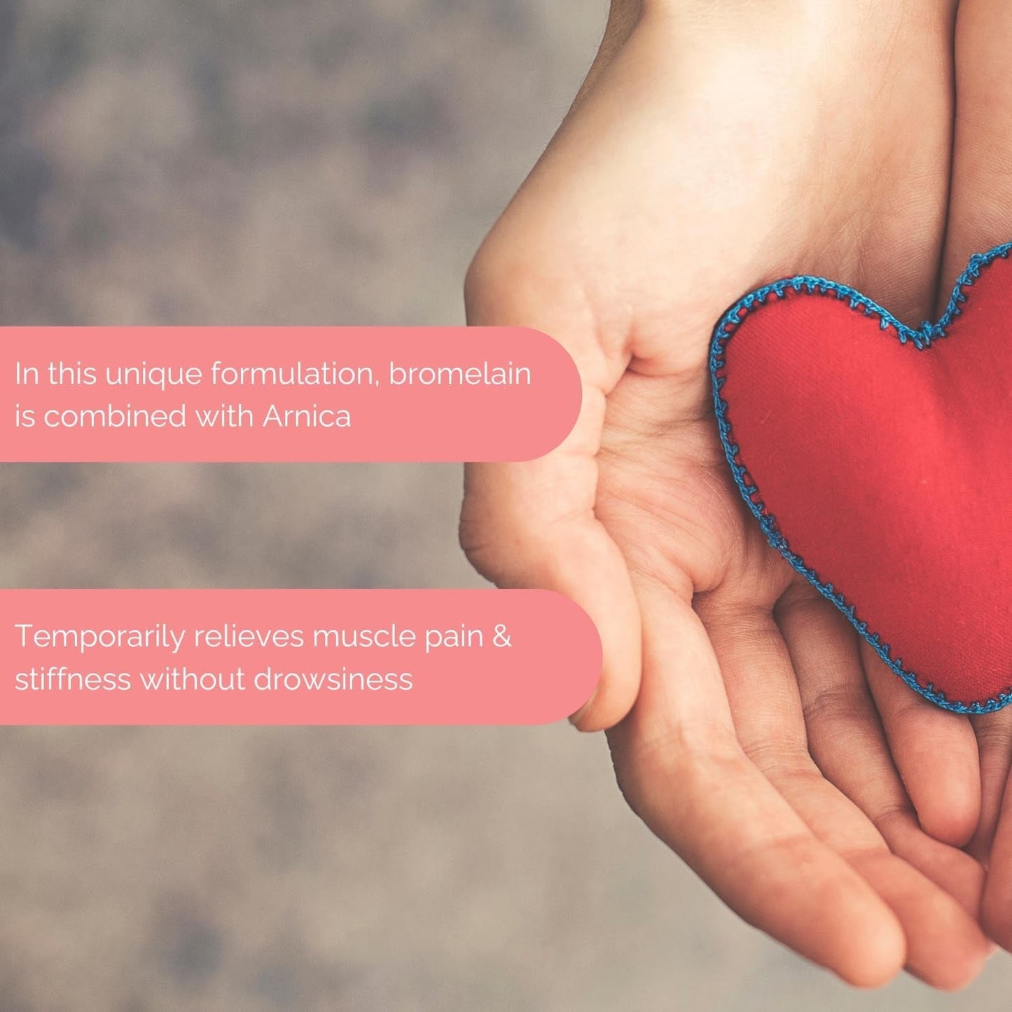 Brazzomd Bromelain with Arnica - Dietary Supplement - 60 Capsules