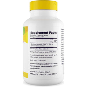 Healthy Origins Epicor (Immune Protection), 500 Mg - Plant-Based Immune Support Capsules - 150 Veggie Caps