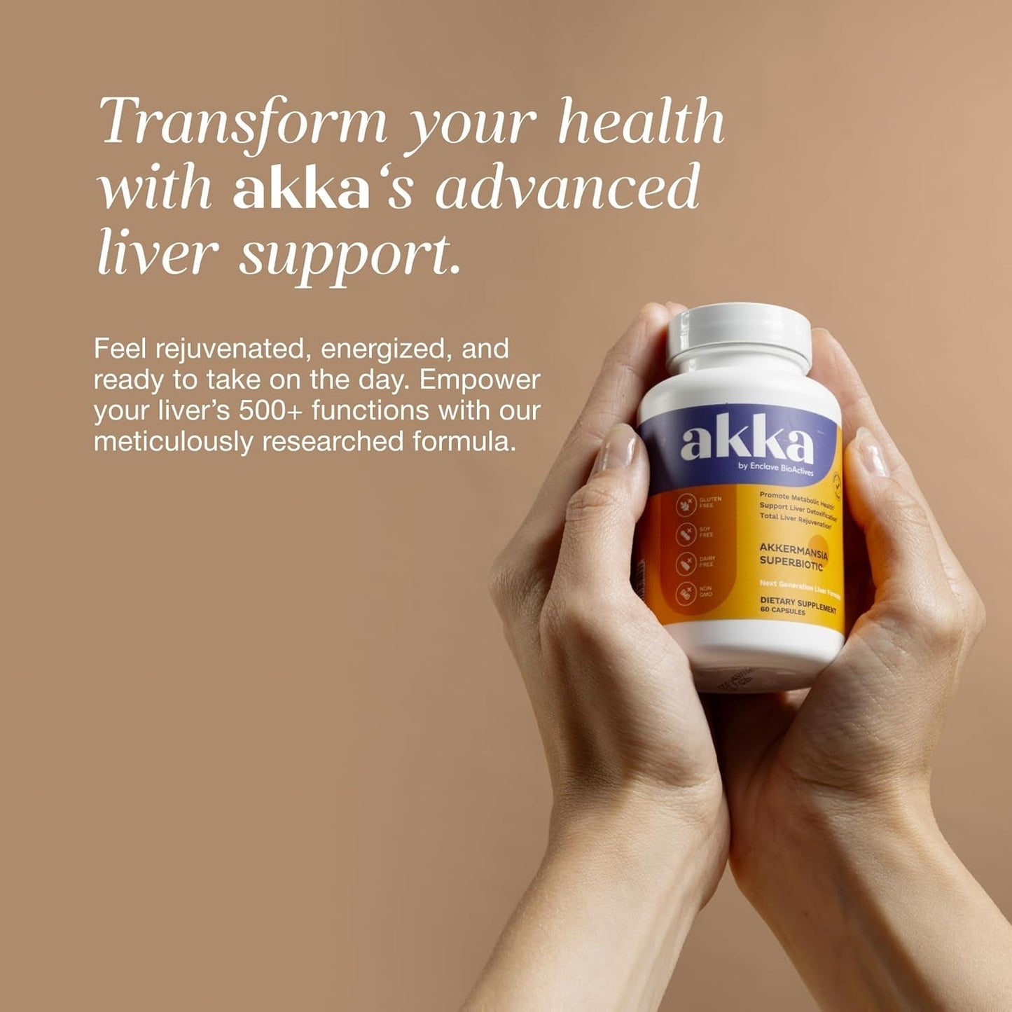 AKKA Premium Liver Cleanse Detox & Repair Superbiotic