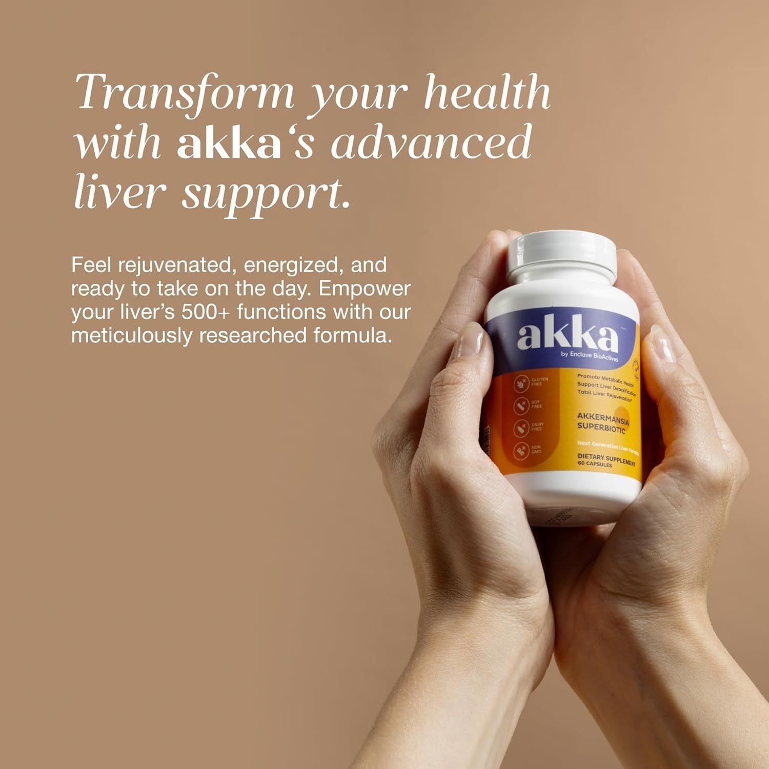 AKKA Premium Liver Cleanse Detox & Repair Superbiotic