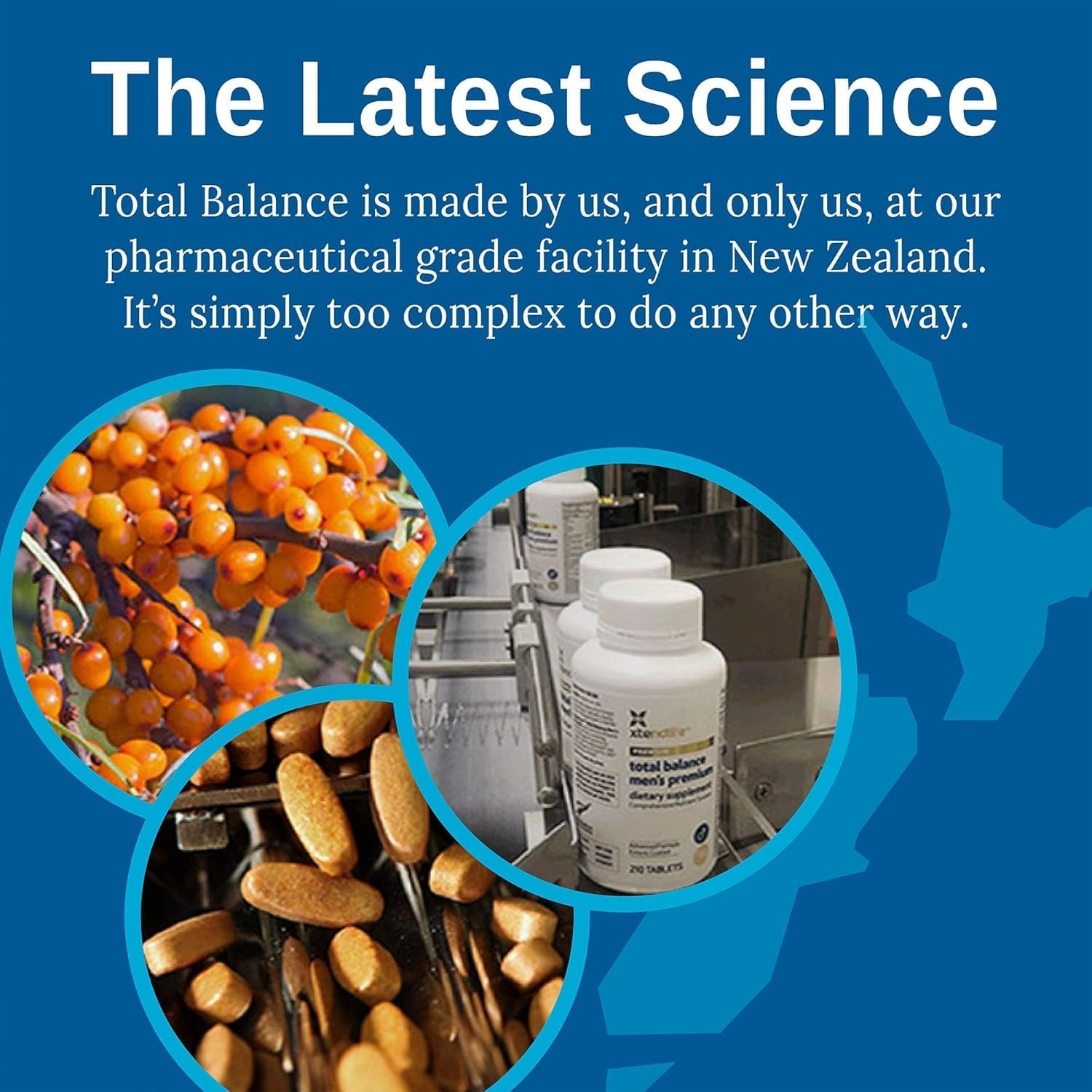 Xtendlife Total Balance Men'S Premium Extra Strength Daily Multivitamin & Mineral - 30 Day Supply