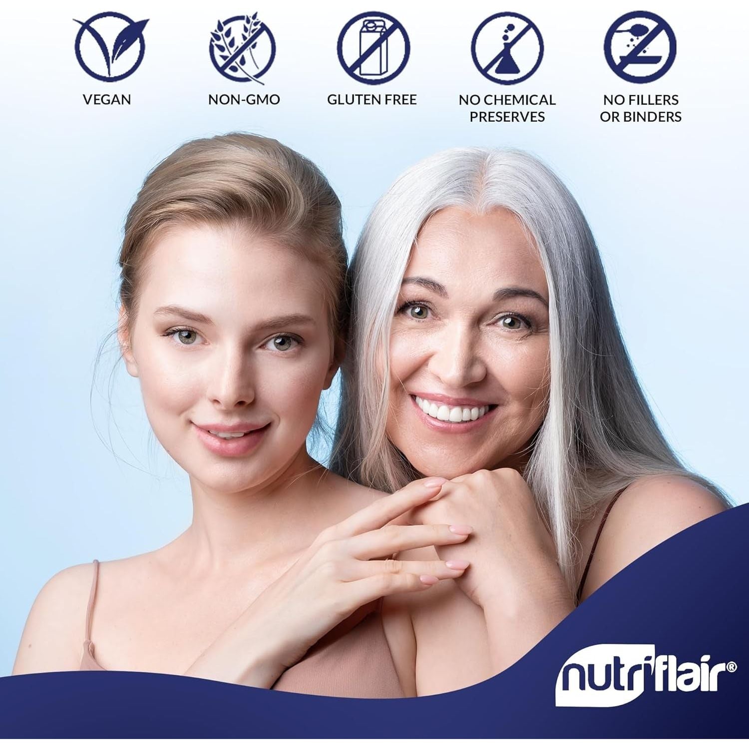 Nutriflair Liposomal Glutathione Supplement Setria® 700Mg - Pure Reduced, Stable Form L-Glutathione Reductase (GSH) 60 Capsules