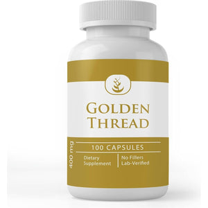 Pure Original Ingredients Golden Thread, (100 Capsules) No Additives or Fillers, Lab Verified
