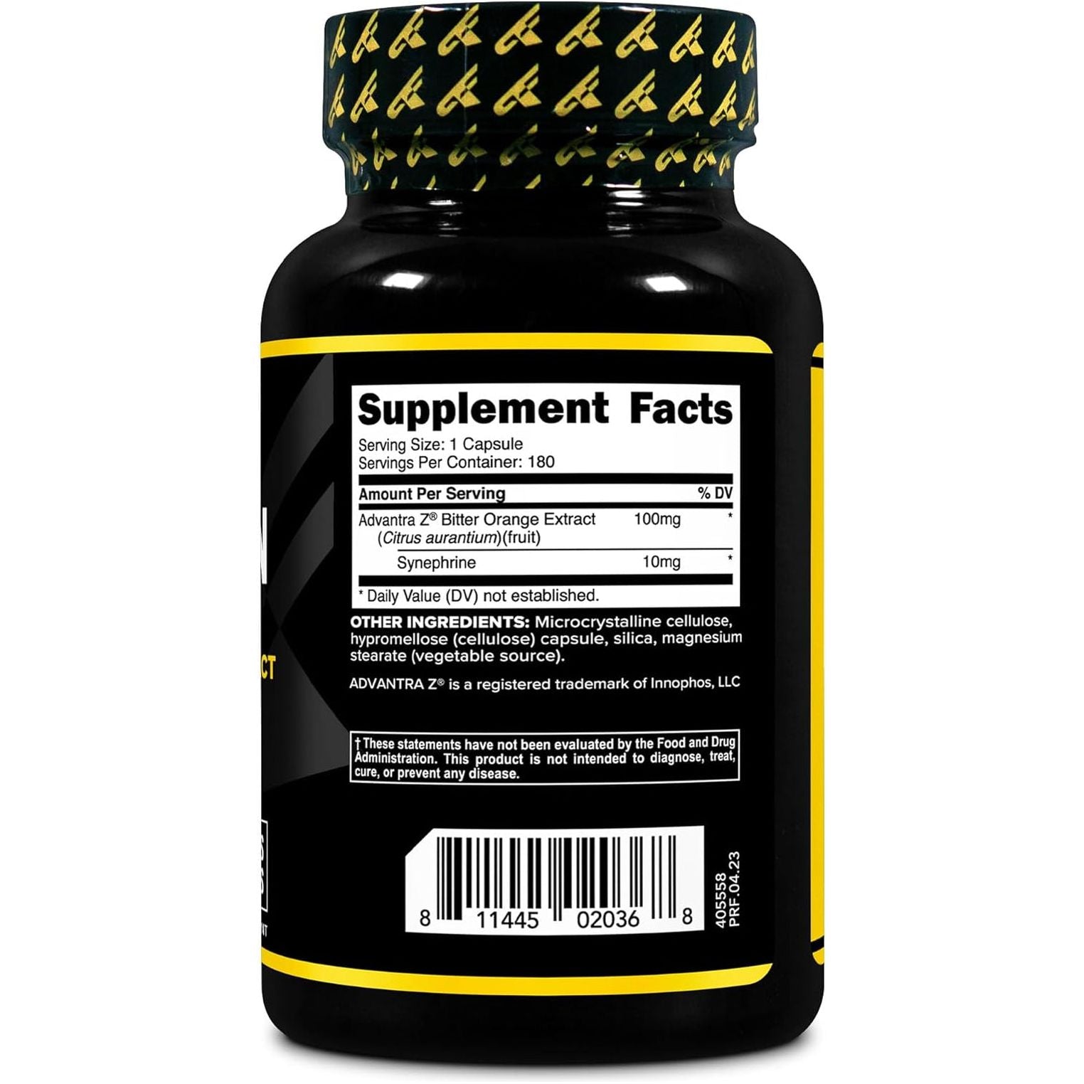 Primaforce Syneburn Supplement, 180 Capsules – Synephrine from ADVANTRA Z