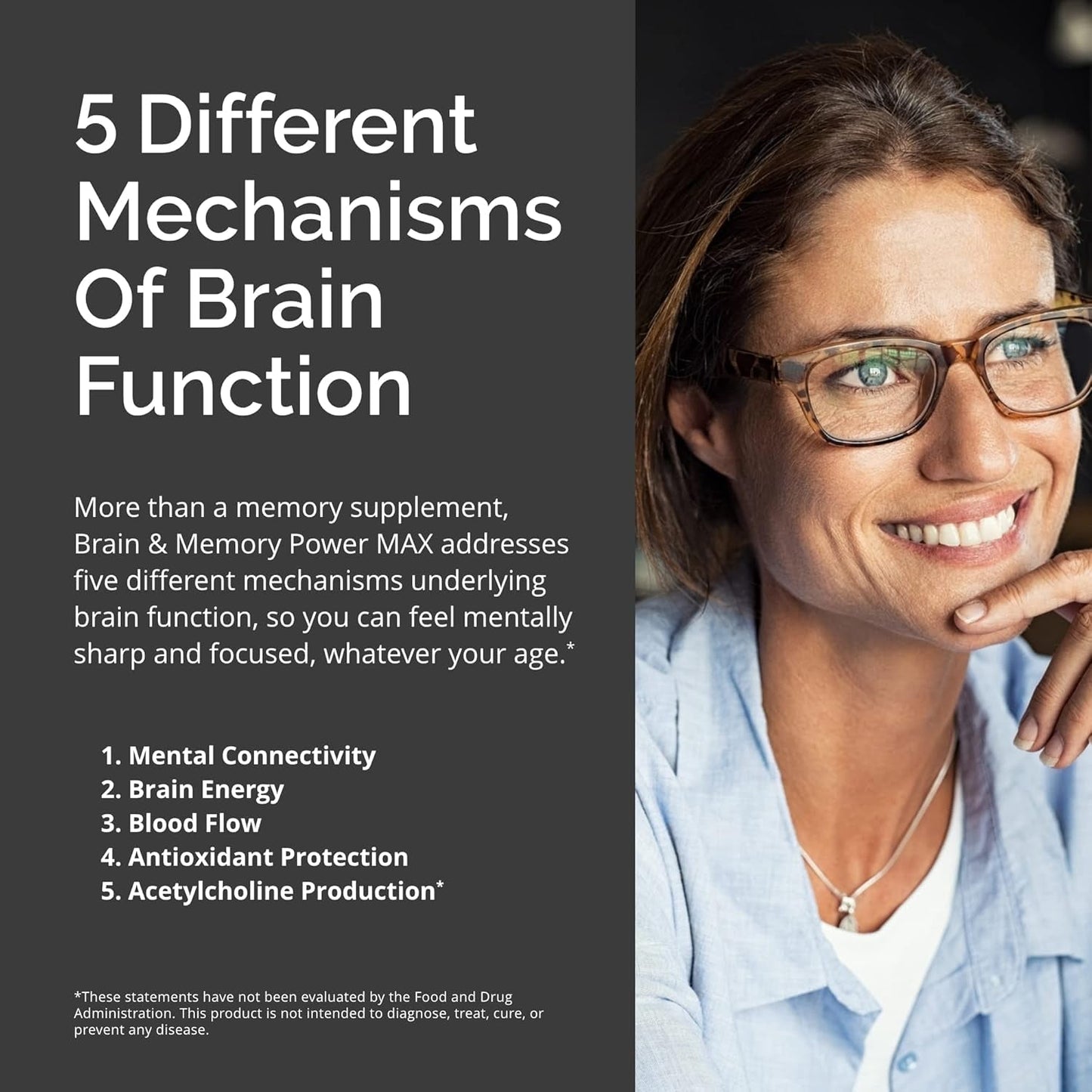 BRAINMD Dr Amen Brain & Memory Power MAX - 30 Servings