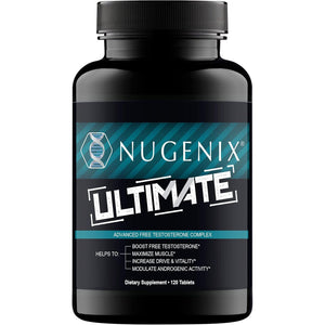 Nugenix Ultimate, Testosterone Booster, 120 Tablets