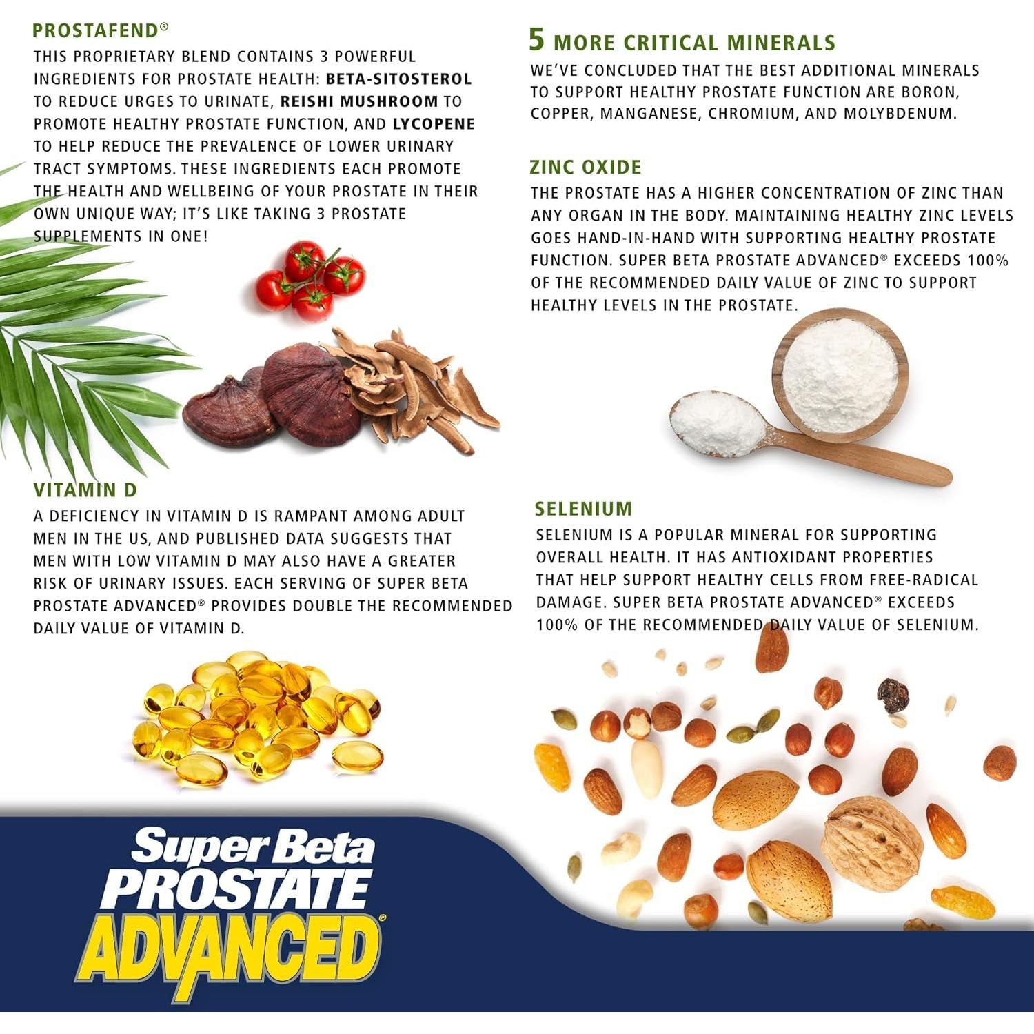 Super Beta Prostate Advanced Chewables - Prostate Support Supplement for Men'S Health (60 Chewables)