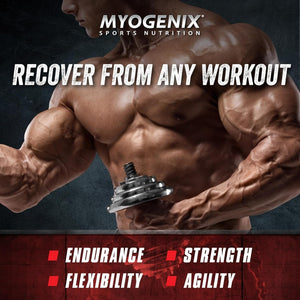MYOGENIX Aftershock Post Workout, Muscle Growth Whey Protein Powder - Pina Colada 3 LBS