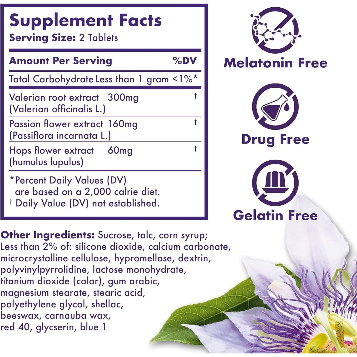 Zzzquil PURE Zzzs Restorative Herbal Sleep Tablets 60 Count