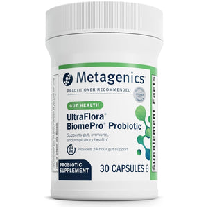 Metagenics Ultraflora Biomepro, Daily Multistrain Probiotic Supplement 30 Capsules