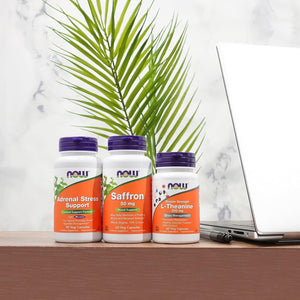 NOW Foods Supplements, Saffron Whole Herb 50 Mg with 10% Crocins, 60 Veg Capsules