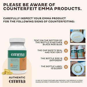 Emma Doctors Endorsed Gut Health Supplement - Gut Health & Colon Cleanse Formula 60 Capsules 
