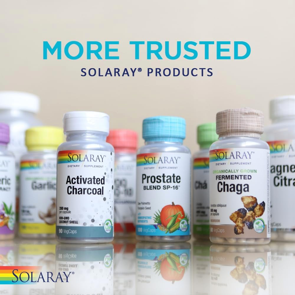 SOLARAY Spectro Multivitamin, Energizing Greens & Herbs W/Digestive Enzyme (60 Servings)