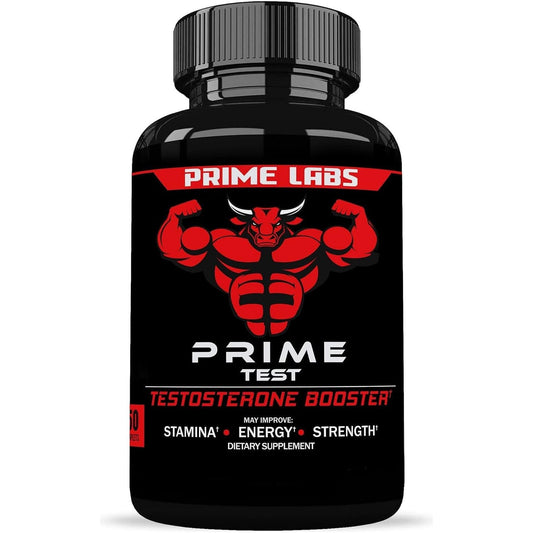 Prime Labs Men'S Testosterone Booster - Stamina, Endurance, & Strength - 60 Caplets