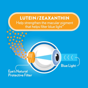 Ocuvite Blue Light Lutein 25Mg Lutein & Zeaxanthin Supplement, by Bausch + Lomb, 30 Softgels